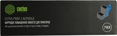 Картридж Cactus CS-CE278X-MPS  для HP LJ M1536/P1566/P1566/P1606/P1606DN