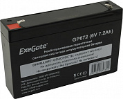Аккумулятор Exegate EXG672/GP672 (6V, 7.2Ah) для UPS <EP234536RUS>