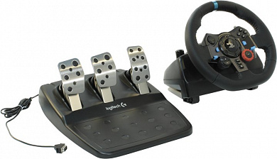 Руль Logitech G29 Driving Force (Рулевое колесо, педали, USB2.0/PS3/PS4) <941-000112/941-000114>