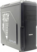 Miditower ZALMAN <Z3 Plus> Black ATX без БП, с окном