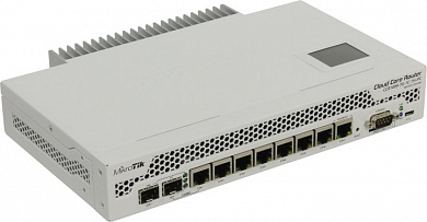 MikroTik <CCR1009-7G-1C-1S+PC> Cloud Core Router (7UTP 1000Mbps, 1Combo 1000BASE-T/SFP, 1SFP+, 1xUSB)
