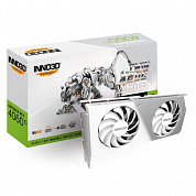 N406T2-16D6X-178055W INNO3D RTX 4060 Ti Twin X2 OC WHITE//RTX4060Ti, HDMI, DP*3, 16G,D6