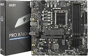 MSI PRO B760M-P (RTL) LGA1700 <B760> PCI-E Dsub+HDMI+DP GbLAN SATA MicroATX 4DDR5