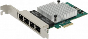 Orient <XWT-R81L4PE> (RTL) PCI-Ex1 4xUTP 1000Mbps