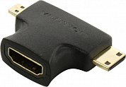 Vention <AGFB0> Переходник HDMI F -> microHDMI M /miniHDMI M