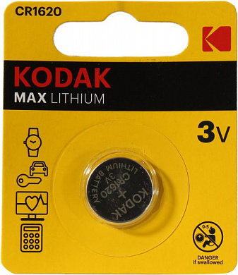 Kodak MAX <CAT30414327-RU1> (CR1620, Li, 3V)