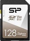 SP128GBSDXJV6V10 Флеш карта SD 128GB Silicon Power SDXC Class 10 UHS-II U3 V60 280/170 MB/s