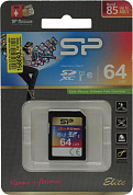 Silicon Power <SP064GBSDXAU1V10> SDXC Memory Card 64Gb UHS-I U1