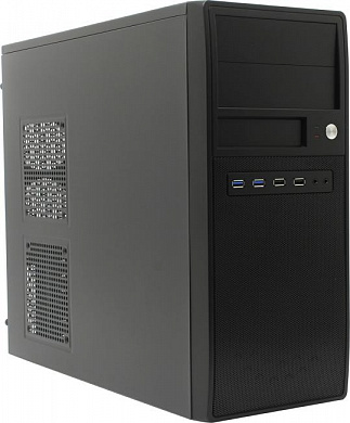 Miditower Chieftec CG-04B-OP Black ATX без БП