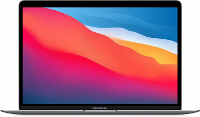 Apple MacBook Air <MGN63LL/A> Space Grey M1/8/256SSD/WiFi/BT/MacOS/13.3"Retina/1.29 кг