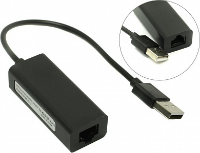 5bites <UA2-45-02BK> Кабель-адаптер USB2.0 --> UTP 100Mbps