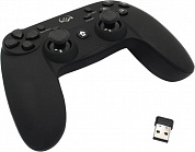 Геймпад SVEN GC-3050 <Black> (Vibration, 13кн., 8поз.перекл., 2мини-джойстика, USB/PS3, беспроводной)