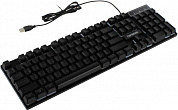 Клавиатура Гарнизон GK-200GL <USB> 104КЛ, подсветка клавиш