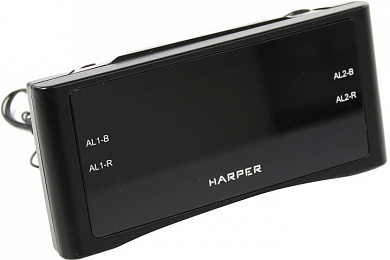 HARPER <HCLK-1006> Радиобудильник (FM/AM, 1.2 LED)