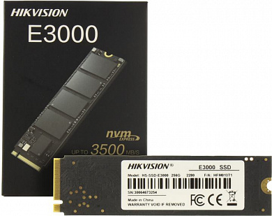 SSD 256 Gb M.2 2280 M HIKVISION E3000 <HS-SSD-E3000-256G> 3D TLC