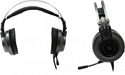 Наушники с микрофоном Bloody J527 Gray (7.1, шнур 2м, USB, с регулятором громкости)