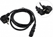 Cablexpert <PC-186-1-1.8M> Кабель компьютер - розетка 220V 1.8м Европейский стандарт, Г-образный