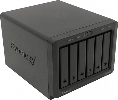 Synology <DS620slim> Disk Station (6x2.5" HotSwap HDD SATA, RAID 0/1/5/5+/6/10/JBOD, 2xGbLAN, 2xUSB3.0)