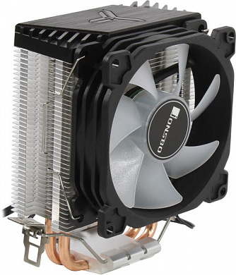 JONSBO <CR-1200> Cooler (3пин, 115x/1200/1700/AM4/AM5, 26.5дБ, 2000об/мин, Al+тепл.труб)
