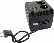 Стабилизатор SVEN <VR-L1500 Black> (вх.184-285V, вых.198-253V,500W, 2 розетки Euro)