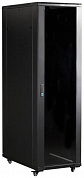 TWT-CBB-37U-6x8-G1 Шкаф 19" Business, 37U 600x800, черный, передняя дверь стекло, задняя дверь распашная металл