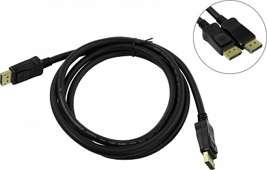 VCOM <CG632-2м> Кабель DisplayPort (M)  -> DisplayPort (M)  2м ver1.4
