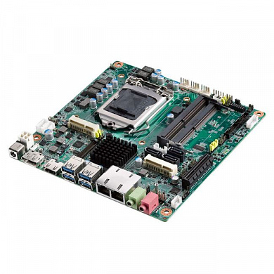 Advantech <AIMB-285G2-00A2E> LGA1151 <H110> HDMI+DP 2xGbLAN SATA Mini-ITX 2DDR4 SODIMM