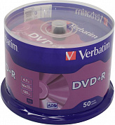DVD+R Disc Verbatim   4.7Gb  16x  <уп. 50 шт> на шпинделе <43550>