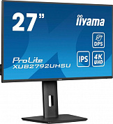 Монитор Iiyama 27" ProLite XUB2792UHSU-B6 черный IPS LED 16:9 HDMI M/M матовая HAS Piv 1300:1 350cd 178гр/178гр 3840x21