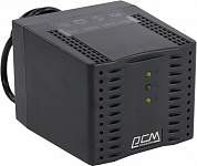 Стабилизатор PowerCom TCA-1200 Black (2.8 A,вх.192 ~ 253 В,вых. 220V±5%, 4 розетки Euro)
