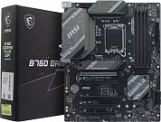 MSI B760 GAMING PLUS WIFI (RTL) LGA1700 <B760> 5xPCI-E HDMI+DP 2.5GbLAN+WiFi+BT SATA ATX 4DDR5