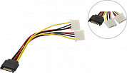 ExeGate <EX-CC-SATAM2MF-0.15> Переходник питания (1SATA ->2big) <EX294795RUS>