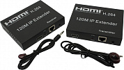 HDMI Extender (HDMI 19F -> RJ45 -> HDMI 19F, до 120м) +б.п.