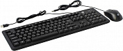 OKLICK Keyboard & Optical Mouse <S605> Black (Кл-ра, USB+Мышь 4кн, Roll, USB) <2025657>
