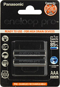 Аккумулятор Panasonic BK-4HCDE/2BE/2CP (1.2V, 930mAh) NiMH, Size "AAA" <уп. 2 шт>