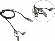 Vention <CQJHF> Кабель USB 2.0 AM -> USB-C/microB/Lightning 1м