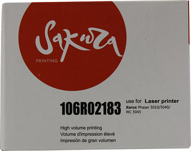 Картридж SAKURA 106R02183 для Xerox Phaser 3010/3040,WorkCentre 3045