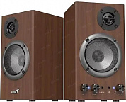 GENIUS 31730047400 Speakers Genius SP-HF500B, Bluetooth, wood, 16 W, 100–240 V, color: wood