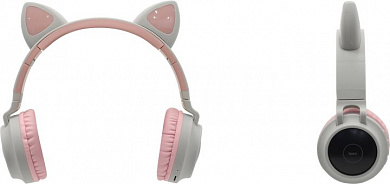 Наушники с микрофоном Hoco CAT W27 Gray (Bluetooth 5.0)