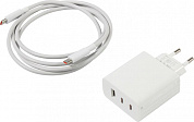 Xiaomi <BHR7493EU White> Зарядное устройство USB (Вых.DC5/9/11/12/15/20V, 67W, USB, 2xUSB-C, быстрая зарядка)
