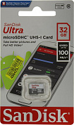 SanDisk Ultra <SDSQUNR-032G-GN3MN> microSDHC Memory Card 32Gb UHS-I U1