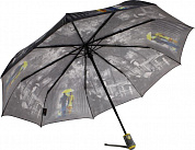 Popular <1249 тёмно-серый> Зонт женский