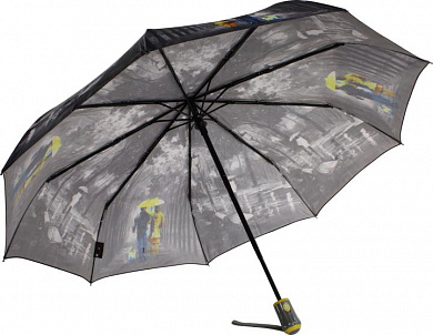 Popular <1249 тёмно-серый> Зонт женский