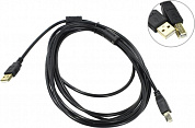Exegate <EX138947RUS> Кабель USB 2.0 A-->B 3м 2 фильтра