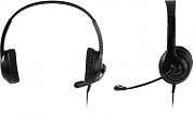 Наушники с микрофоном A4Tech Fstyler FH100 <Stone Black> (шнур 2м, с регулятором громкости)