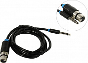 Vention <BBEBG> Кабель- переходник Jack6.3-M --> XLR-F 1.5м