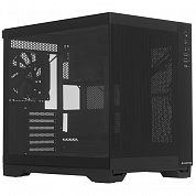 CHIEFTEC VISIO AIR GM-30B-M-OP без БП, боковая панель из закаленного стекла, 3xPWM 140мм вентилятора, черный, ATX