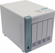 QNAP NAS Server <TS-431K> (4x3.5"/2.5"HotSwap HDD SATA,RAID0/1/5/6/10,2xGbLAN,3xUSB3.0)