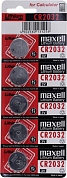 Maxell CR2032-5 (Li, 3V) <уп. 5 шт>