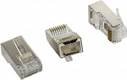 Vention <IDFR0-50> RJ-45 Коннектор экранированный Кат.6A (уп-ка 50шт)